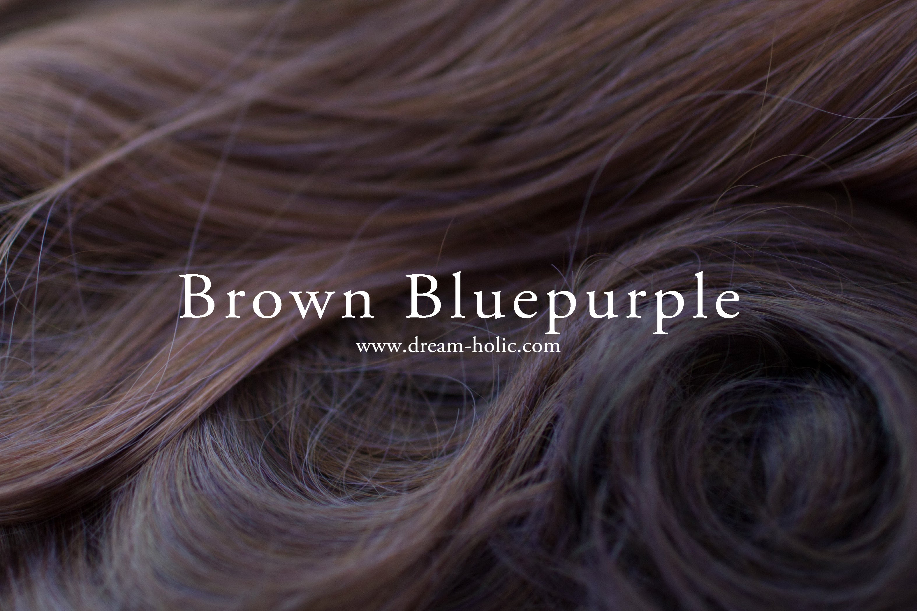 Brown Bluepurple